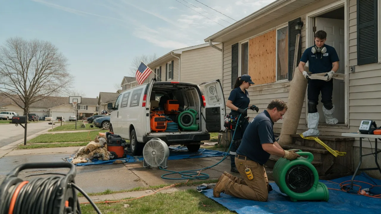 Water Damage Restoration in Ringling, OK near me